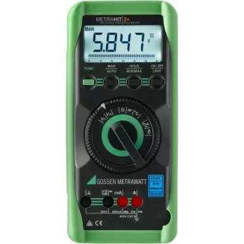 Multimetru digital GMC Instruments METRAHIT 2+ 6000 digits True RMS CAT III 600V / CAT II 1000V