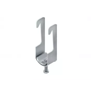 Niedax U-Bolt Clamp BW 50 - Steel, Electro-Galvanized, 50mm