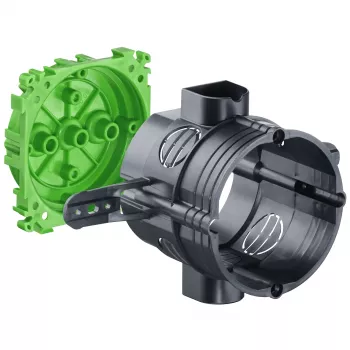 Set de cutii de aparat îngropate KAISER ELEKTRO Iso-Dosenset 1155-03 - 25 piese, rotunde, 60mm, fără halogen