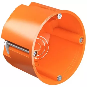 Cutie de aparat KAISER ELEKTRO 9064-02, portocaliu, IP30, VDE, 62 mm