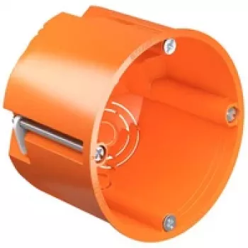Cutie de aparat KAISER ELEKTRO 9064-02, portocaliu, IP30, VDE, 62 mm