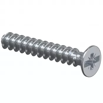 Șurub cu cap înecat și filet complet din oțel inoxidabil Kaiser Elektro 2472-20 PZ1