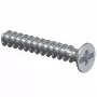 Șurub cu cap înecat și filet complet din oțel inoxidabil Kaiser Elektro 2472-20 PZ1