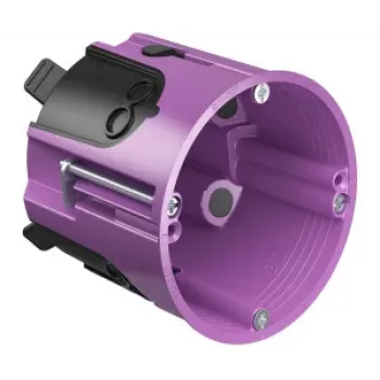 Cutie de date și rețea Kaiser Elektro O-range ECON pentru pereți cavi, adâncime 74 mm, cu șuruburi