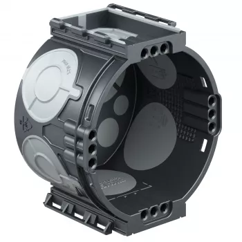 Kaiser Elektro ECON® UP1 Cutie de aparat îngropată, etanșă la aer, 4x3 cupole cu șurub, diametru 60mm, adâncime 46mm, plastic fără halogen, IP20