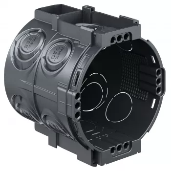Kaiser Elektro Cutie de racord aparat îngropată 1555-05 UP1 4x3 cupole cu șurub