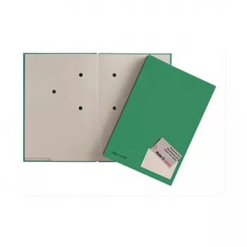 Mapă de prezentare PAGNA A4 carton verde satinat format portret 24205-03