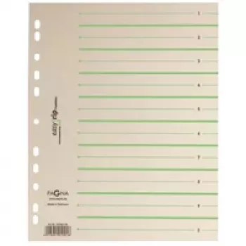 100 file despărțitoare PAGNA Easy Rip A4 bej