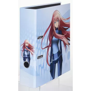 Mapă cu pârghie FALKEN Manga Girl 8 cm DIN A4 multicolor