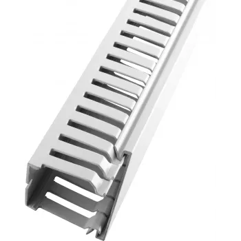 Canal de cablu LICATEC 100x75mm fără halogen gri 7674-1