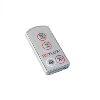 ESYLUX EM10016011 Întrerupător cu buton - argintiu - 1 post contact momentan