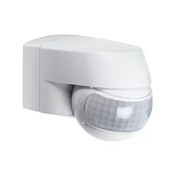 ESYLUX MD 200 Detector de mișcare PIR cu fir montat pe perete 12m rază de acoperire alb IP44 2000 Lux