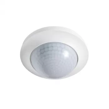 ESYLUX Detector de prezență de tavan PD-C360i/24 KNX Up 360° alb