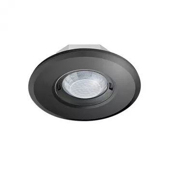 ESYLUX PD-FLAT 360i/8 RB Detector de mișcare încastrat în tavan, negru, 360°, rază de acțiune 8 m