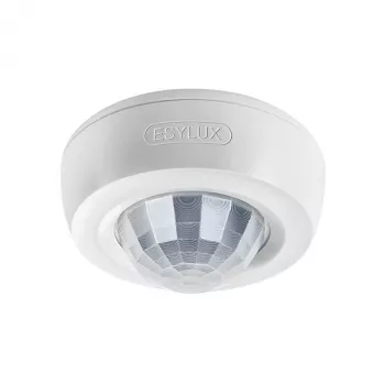 ESYLUX Detector de prezență de tavan 360° montaj aparent 24m comutare la trecerea prin zero PD 360/24