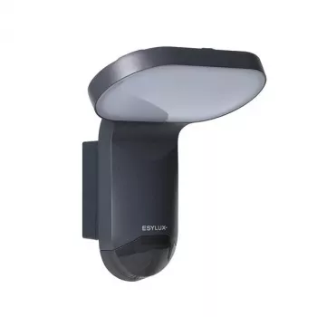 ESYLUX WILMA WL 200 OP MD 1600lm 4000K Lampion de perete exterior grafit cu detector de mișcare PIR