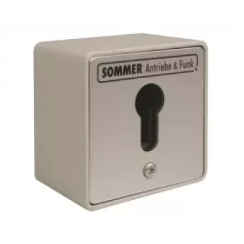 SOMMER S12760-00001 Întrerupător cu cheie 1 contact fără cilindru montaj aparent