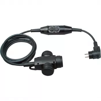 Prelungitor mobil Bachmann PRCD-S cu dispozitiv de protecție la curent rezidual 230V 16A IP55