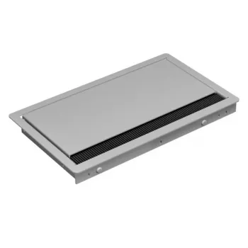 Bachmann CONI COVER short - Prelungitor încastrat cu 3 prize Schuko, cablu 2 m, negru