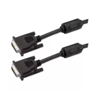 Bachmann DVI-D Single Link Cable - DVI-D (18+1 pin) Male to DVI-D (18+1 pin) Male - 5 m - Black