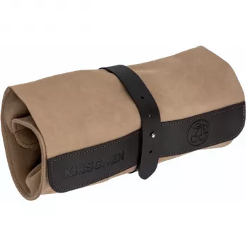 Rulou de unelte din piele Kirschen, gol, 12 compartimente