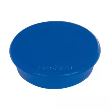 Magneți FRANKEN Albastru rotund 24mm forță de fixare 300g pachet de 10