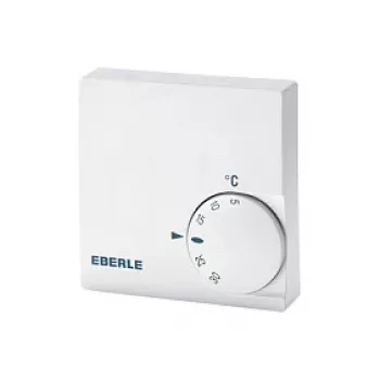 Termostat de cameră Eberle Controls RTR-E 6121 - alb - IP30 - 5-30°C - 230V AC