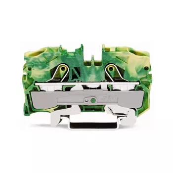 WAGO 2010-1207 2-Conductor Protective Conductor Terminal Block, 10 mm²