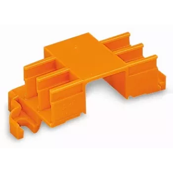 WAGO 243-113 Mounting Adapter for 6 Connectors, Series 243, Orange