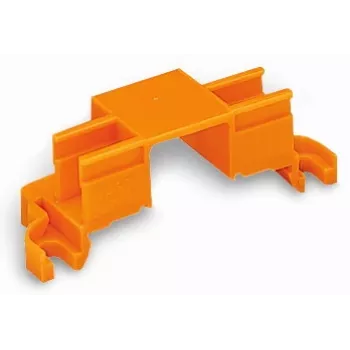 WAGO 243-112 Mounting Adapter for 4 Connectors, Series 243, Orange
