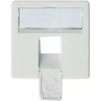 Modul keystone Telegärtner F00020A0123 Cat.6A ecranat RJ45 alb