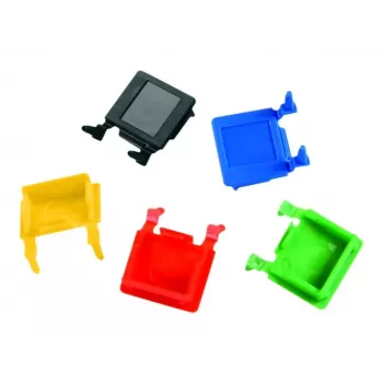 Husă de protecție Telegärtner pentru conector RJ45, neagră (RAL 9005), set de 100
