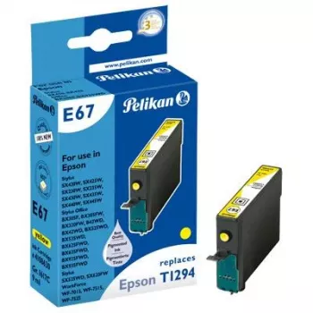 Cartuș de cerneală compatibil Pelikan pentru Epson T1294 galben (11,3 ml, 500 pagini) - 1021430680