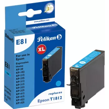 Cartuș de cerneală compatibil Pelikan pentru Epson T1812 cyan 4,6 ml 180 pagini