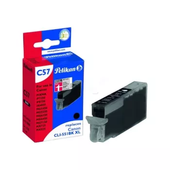 Cartuș de cerneală Pelikan pentru Canon CLI-551BK XL negru randament ridicat compatibil