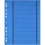 Separatoare WEKRE 50 bucăți, A4, 190 g/m², albastru (951040850IF)
