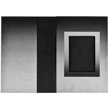 DAIBER mape fotografii de pașaport negru/argintiu 31x42 mm 100 bucăți