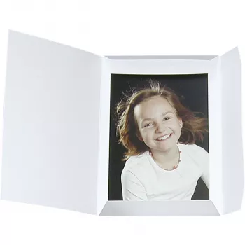 DAIBER Mapă portret Sprint-Line 20x30 cm Alb (25 bucăți)