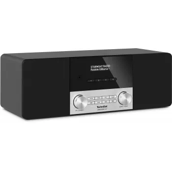TechniSat CABLESTAR 400 Radio DAB+ cu Bluetooth, 2 x 10 W, Negru
