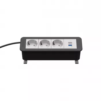 Modul de alimentare Kindermann CP Office Desk 4 module 3x priză 1x USB PD