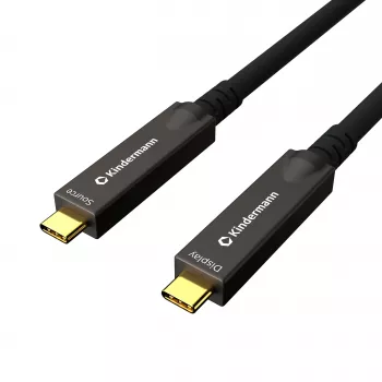 Kindermann Cablu AOC USB-C Full Feature 8m St/St (5773001008)