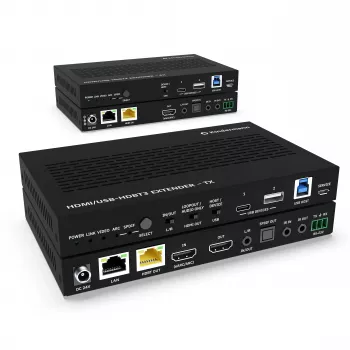 Set extender Kindermann HDMI/USB-HDBT3² (EHB100V3K)