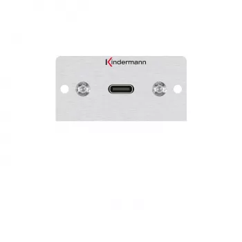 Kindermann Konnect Alu 50 Stație de andocare USB-C compatibilă USB 4