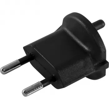 NN Fix adaptor Elveția tip 11 la ștecher contur (CEE 7/17) negru