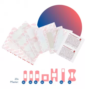 Plasturi First Aid Only P-10025 birou/hobby 20 bucăți/pachet