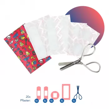 Plasturi pentru copii First Aid Only 20 bucăți P-10032 asortate