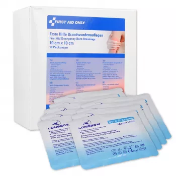 Compresă pentru arsuri First Aid Only P-91400 00 transparentă 10 bucăți