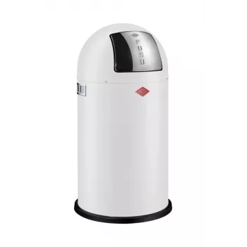 Coș de gunoi WESCO Pushboy 50L alb mat