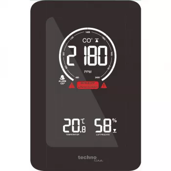 TECHNO LINE WL1030 stație meteo monitor de calitate a aerului CO2 temperatură umiditate
