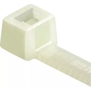Coliere de cablu transparente HellermannTyton T80I-PA66-NA-C1, 300 x 4,7 mm, 100 bucăți